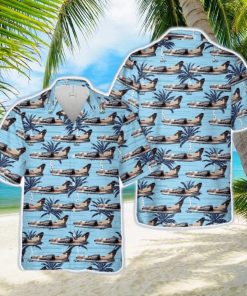 198th Tactical Fighter Squadron A_7D Corsair II Hawaiian Shirt