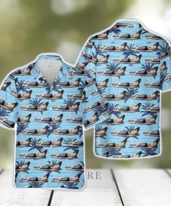 198th Tactical Fighter Squadron A_7D Corsair II Hawaiian Shirt