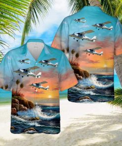 2011 Cessna 162 Skycatcher Hawaiian Shirt