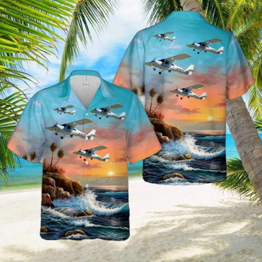 2011 Cessna 162 Skycatcher Hawaiian Shirt