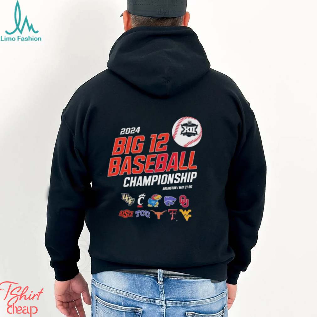 2024 Big 12 Baseball Championships 10 Team Player shirt 2024 Big 12 Baseball Championships 10 Team Player shirt