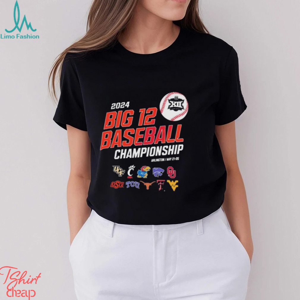 2024 Big 12 Baseball Championships 10 Team Player shirt 2024 Big 12 Baseball Championships 10 Team Player shirt