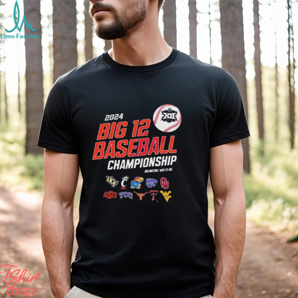 2024 Big 12 Baseball Championships 10 Team Player shirt 2024 Big 12 Baseball Championships 10 Team Player shirt