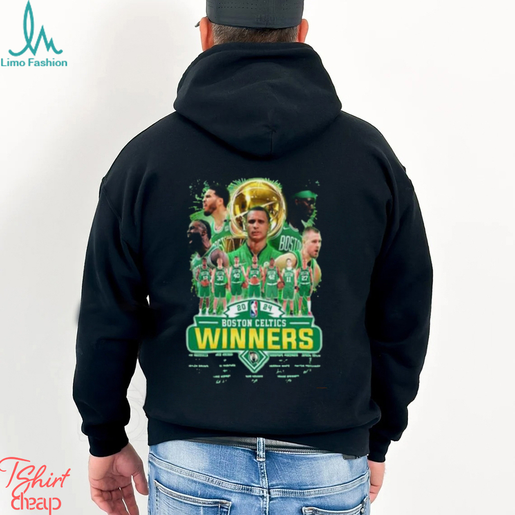 2024 NBA Boston Celtics Winners T Shirt 2024 NBA Boston Celtics Winners T Shirt