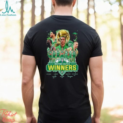 2024 NBA Boston Celtics Winners T Shirt