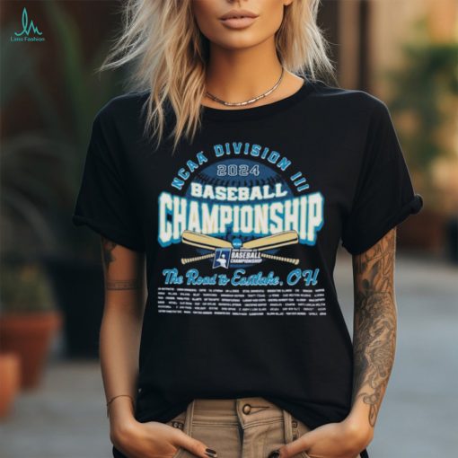 2024 NCAA Division III Baseball Regionals Championship Shirt