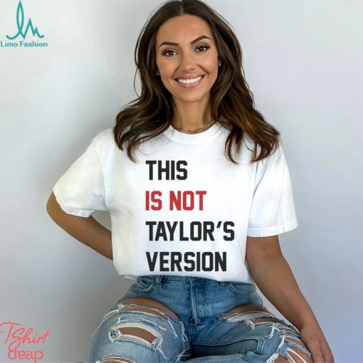 2024 Taylor Wearing This Is Not Taylor’s Version Shirt