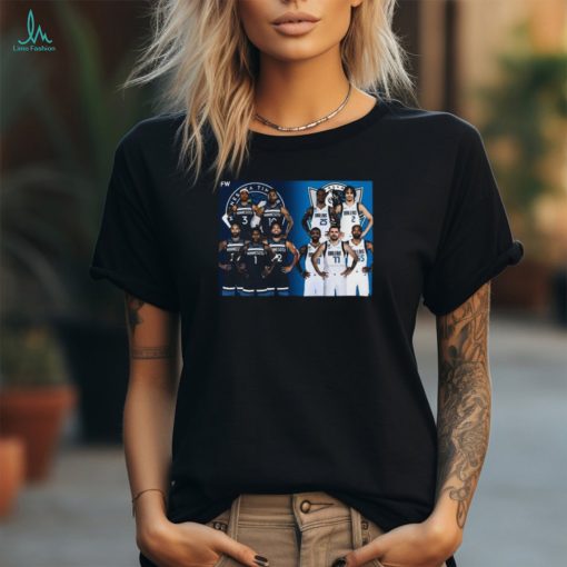 2024 Western Conference Finals Timberwolves vs. Mavericks full breakdown Shirt