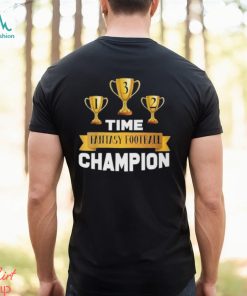 3 Time Fantasy Football Champion League Shirt