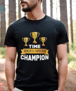 3 Time Fantasy Football Champion League Shirt