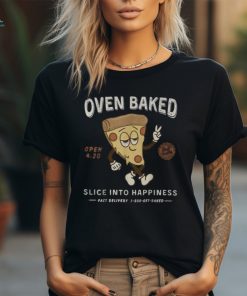 420 Retro Pizza Graphic Cute Chill Weed Women T shirt