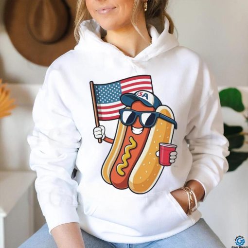 4th Of July Hotdog Fourth Of July Patriotic Shirt