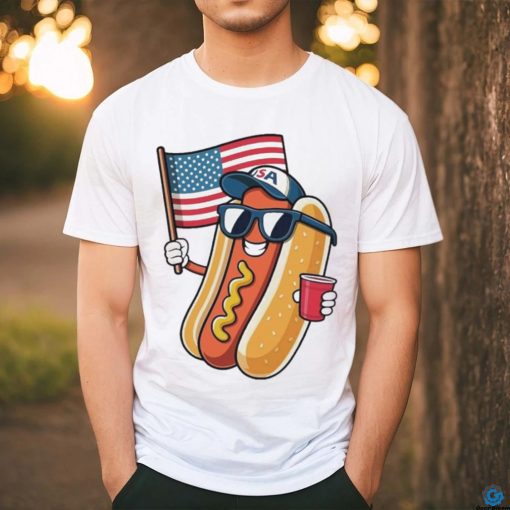 4th Of July Hotdog Fourth Of July Patriotic Shirt