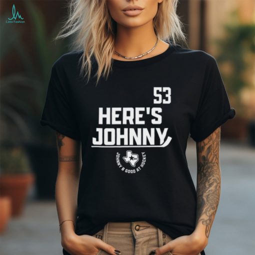 53 Here’s Johnny Johnny B Good At Hockey T Shirt