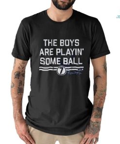 #7 Bobby Witt Jr The Boys Are Playin’ Some Ball Shirt