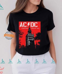 AC DC Tour Poster In Seville Spain At La Cartuja Stadium On May 29 2024 Classic T Shirt