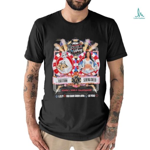 AEW Double or Nothing Timeless Toni Storm vs Serena Deeb Women’s World Championship 2024 Shirt