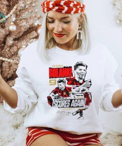 AFC Bournemouth Dom Solanke scores again shirt, hoodie, sweater, long sleeve and tank top AFC Bournemouth Dom Solanke scores again shirt
