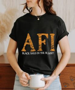 AFI Black sails in the sunset tee shirt