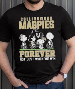 AFL Collingwood Magpies Forever Not Just When We Win T Shirt