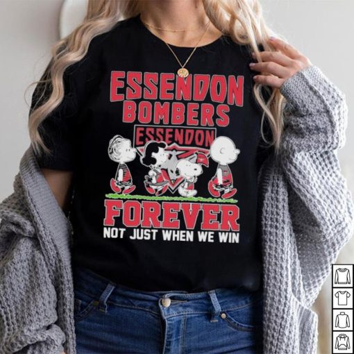AFL Essendon Bombers Forever Not Just When We Win T Shirt