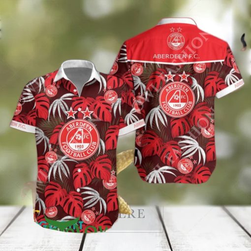 Aberdeen F.C. Scottish Football Champion Limited Hawaiian Shirt