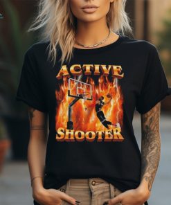Active shooter basketball shirt