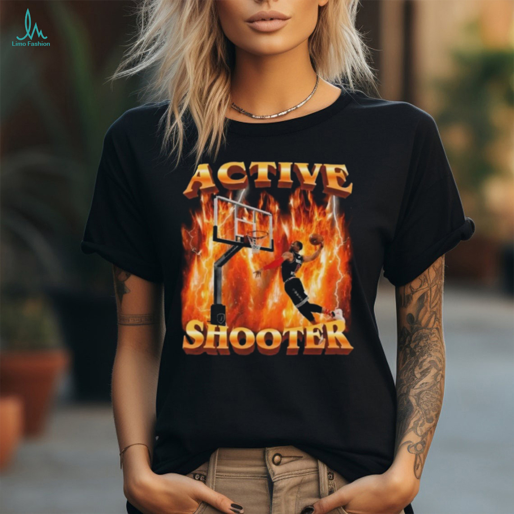 Active shooter basketball shirt Active shooter basketball shirt