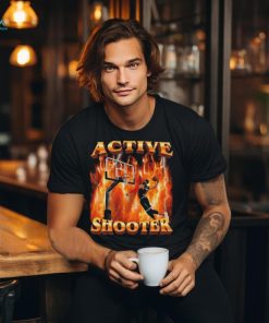 Active shooter basketball shirt