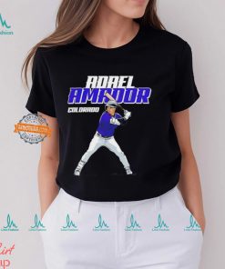 Adael Amador Colorado baseball player shirt