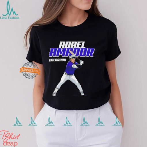 Adael Amador Colorado baseball player shirt