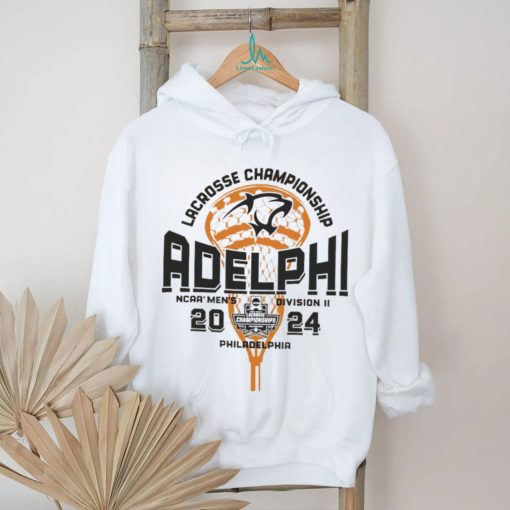 Adelphi 2024 NCAA Men’s Division II Lacrosse Champiohship shirt