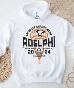 Adelphi 2024 NCAA Men’s Division II Lacrosse Champiohship shirt