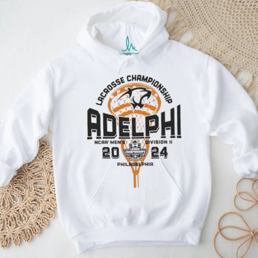 Adelphi 2024 NCAA Men’s Division II Lacrosse Champiohship shirt