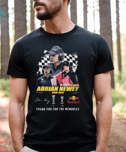 Adrian Newey 2006 2025 Thank You For The Memories T Shirt