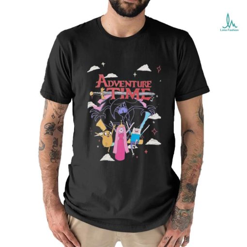 Adventure Time Characters Group Portrait T Shirt