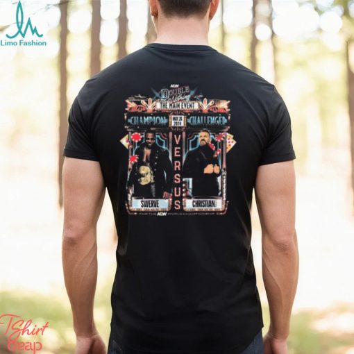 Aew Double Or Nothing 2024 Matchup Swerve Strickland Vs Christian Cage Shirt