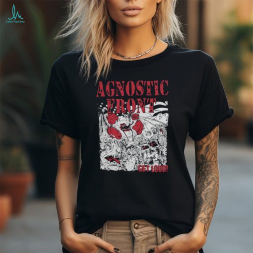 Agnostic Front Merch Get Loud Red Devil Shirt