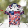 Crown Royal Hawaiian Sea Island Pattern Shirt Hawaii Beer