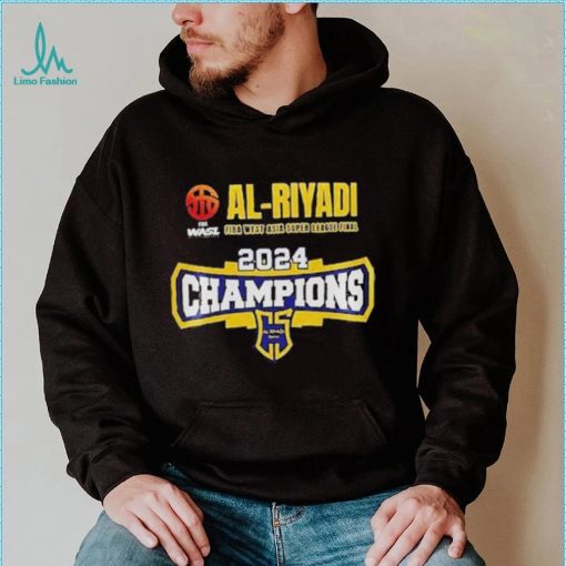 Al Riyadi Fiba West Asia Super League Final 2024 Champions shirt