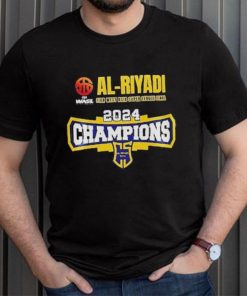 Al Riyadi Fiba West Asia Super League Final 2024 Champions shirt