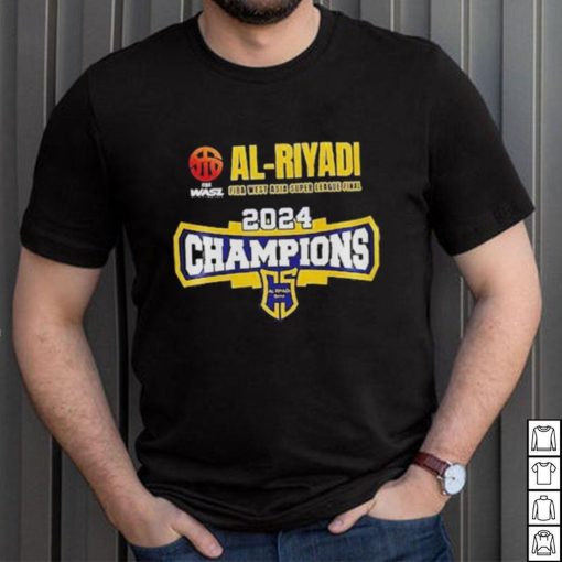 Al Riyadi Fiba West Asia Super League Final 2024 Champions shirt