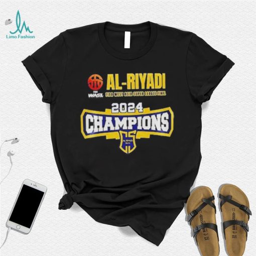 Al Riyadi Fiba West Asia Super League Final 2024 Champions shirt