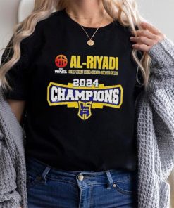 Al Riyadi Fiba West Asia Super League Final 2024 Champions shirt