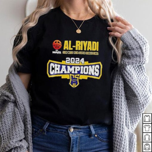 Al Riyadi Fiba West Asia Super League Final 2024 Champions shirt