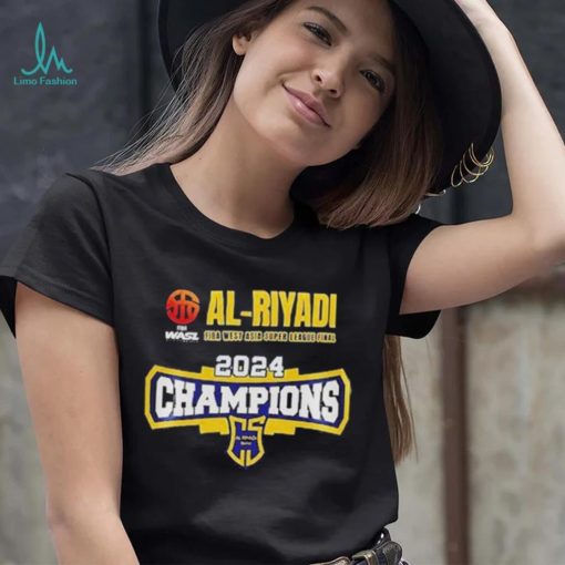 Al Riyadi Fiba West Asia Super League Final 2024 Champions shirt