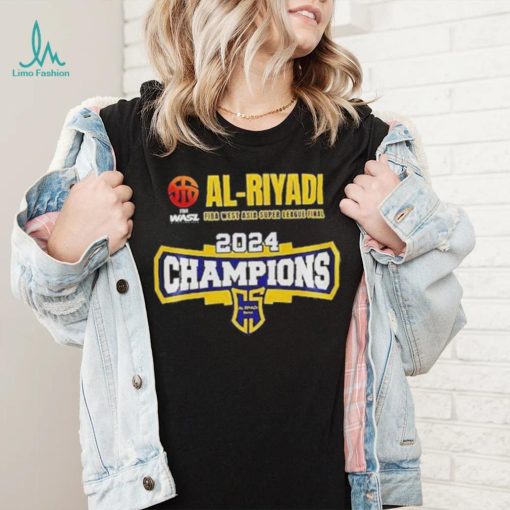 Al Riyadi Fiba West Asia Super League Final 2024 Champions shirt