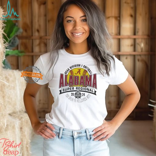 Alabama Crimson Tide 2024 NCAA Division I Softball Super Regional shirt