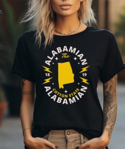 Alabamian Alabama State Map And Badge shirt