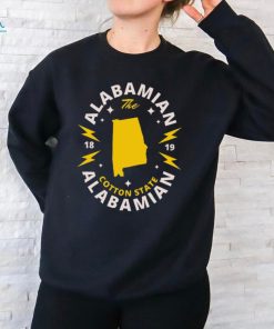 Alabamian Alabama State Map And Badge shirt